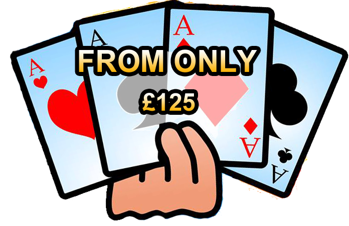 Our prices start from only £125